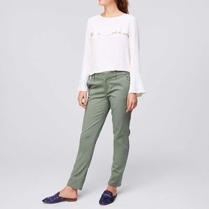 Jumpsuits | Loft Girlfriend Chino 